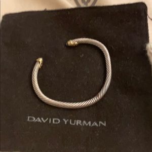 David Yurman small cable cuff bracelet